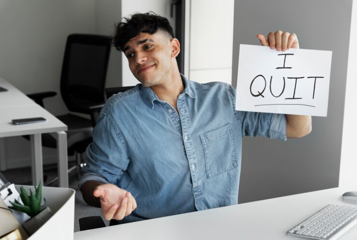 how to quit a job