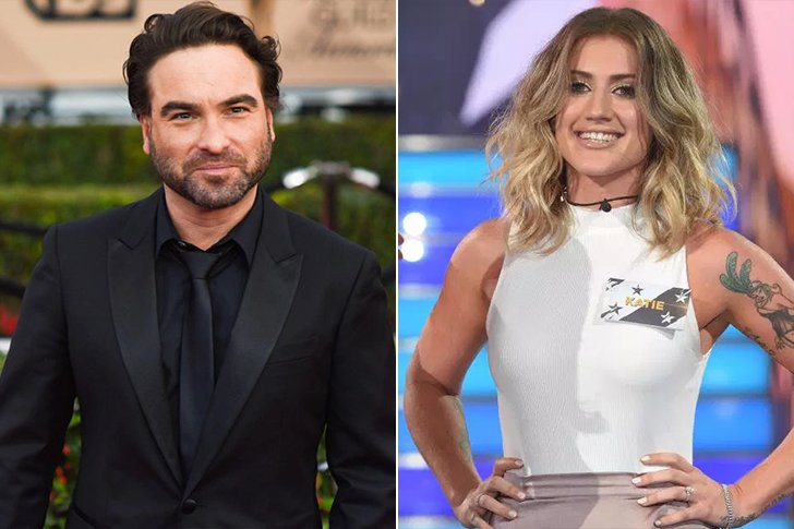 Johnny Galecki and Katie Waissel Another woman who was linked to Johnny Gal...