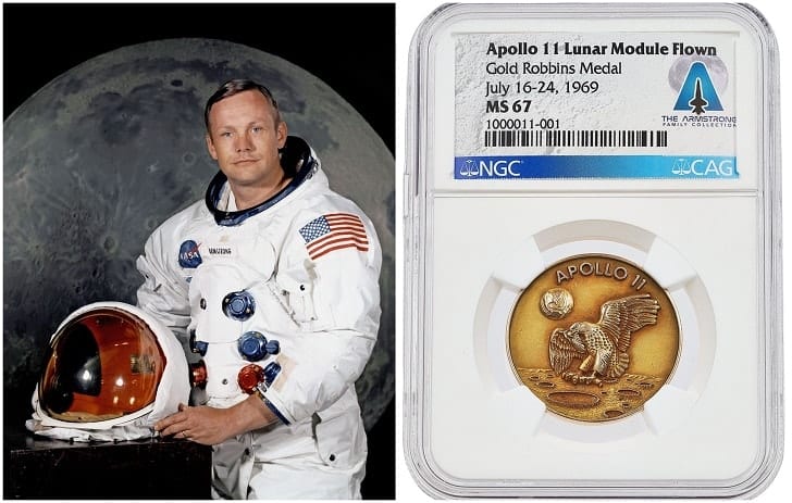 Astronaut Neil Armstrong’s Belongings Brought in Millions in Auction ...
