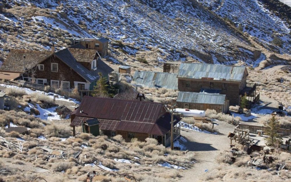 the ghost town of cerro gordo